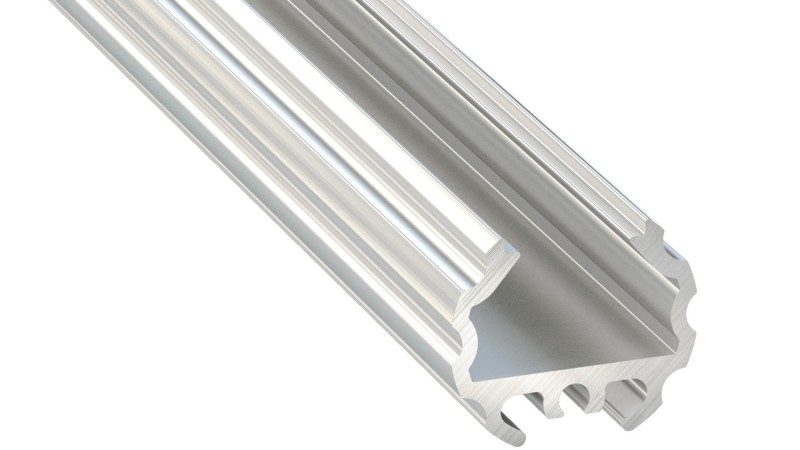 Profil aluminiowy LUMINES MICO surowy 1m