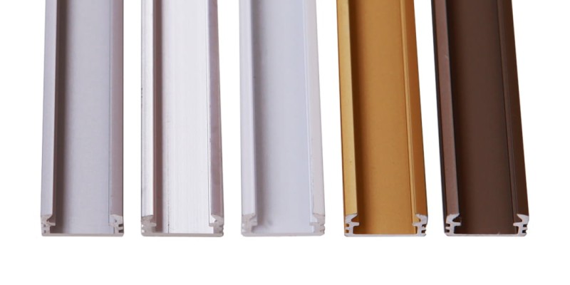 Profil aluminiowy ALU-LED P2 anodowany ZŁOTY 1m